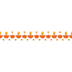 Decorative Diwali Border