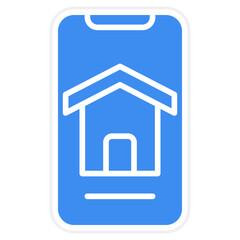 Homes Application Vector Icon Style