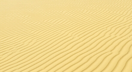 Obraz premium Close up view of rippling golden sand dunes with soft light creating subtle shadows and a sense of vastness and texture