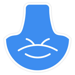 Beanbag Vector Icon Style