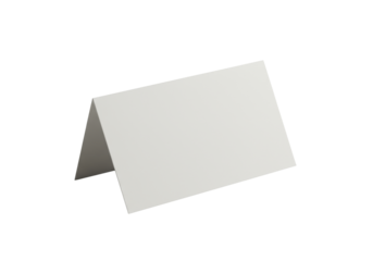 Pristine, transparent, thick blank card resting on a clean, light-toned minimalist surface with soft shadows, ample negative space. Concept of new beginnings and untapped potential for communication