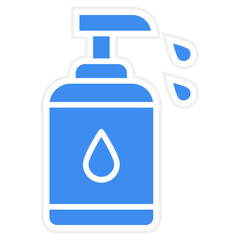 Lotion Vector Icon Style