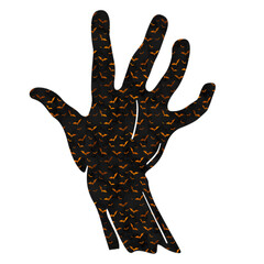 Halloween clipart spooky illustrations of pumpkins, ghosts, bats, witches, haunted house, skeletons, creepy decorations, vector design set, scary cartoon elements for autumn holiday party