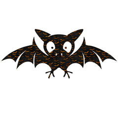 Halloween clipart spooky illustrations of pumpkins, ghosts, bats, witches, haunted house, skeletons, creepy decorations, vector design set, scary cartoon elements for autumn holiday party