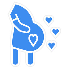 Maternity Vector Icon Style