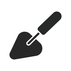 Trowel icon vector illustration masonry tool construction equipment building material diy isolated eps graphic