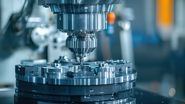 The 5-axis CNC mills machines for design configuration that utilizes a swivel head machine table and flush with the surface metalworking industrial,