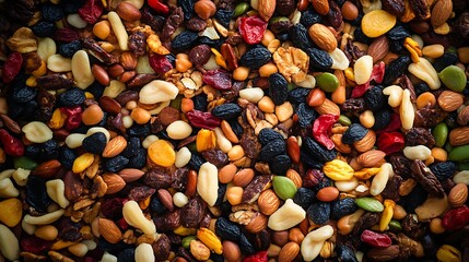 A healthy snack option with rich textures and natural colors