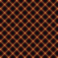 red black yellow scottish tartan plaid checkered stripes flannel pattern background suitable for textile print