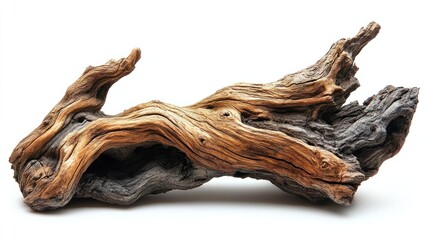 Driftwood piece, weathered and textured