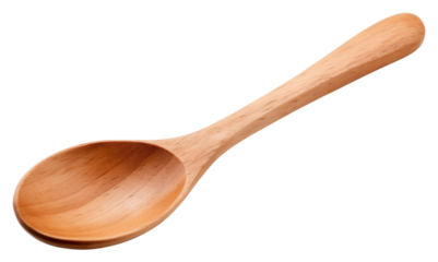 PNG A wooden spoon ladle white background kitchen utensil.