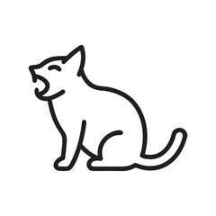 "Cat Silhouette Vector &ndash; Elegant Feline Designs for Logo, Art & Decoration"