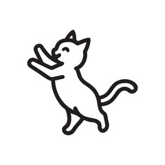 "Cat Silhouette Vector &ndash; Elegant Feline Designs for Logo, Art & Decoration"