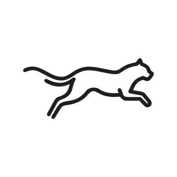 "Cat Silhouette Vector &ndash; Elegant Feline Designs for Logo, Art & Decoration"
