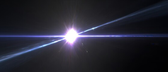 Naklejka premium Abstract lens flare
