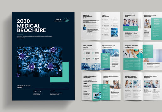 Medical Brochure Layout