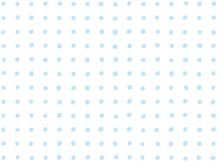 手描き背景　ドット　水色