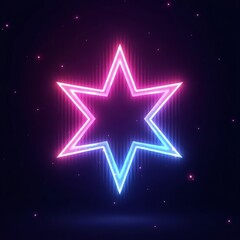 abstract background with stars