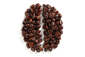 Roasted coffee beans