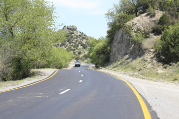 road in the mountains