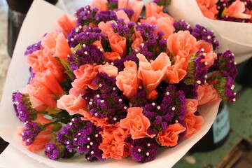 Colorful floral bouquet