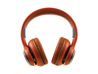 over ear headphone stylish design comfortable isolated on transparent background png