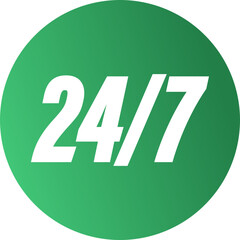 24/7 Call Support Icon