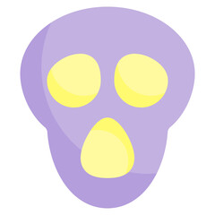 halloween mask icon with flat style. Suitable for website design, logo, app and UI. Based on the size of the icon in general, so it can be reduced.