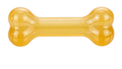 amber chew toy bone dogs, durable and fun pet toy