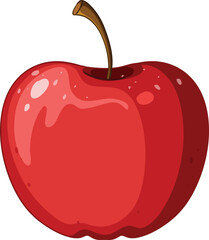 vector illustration of apple