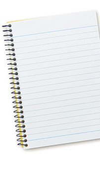 Spiral notebook animation (Vertical 9:16)