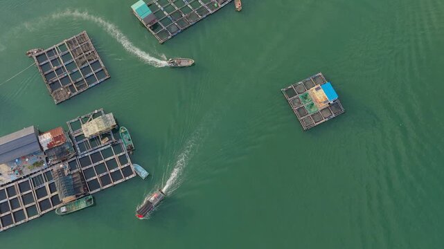 Fish farm floating