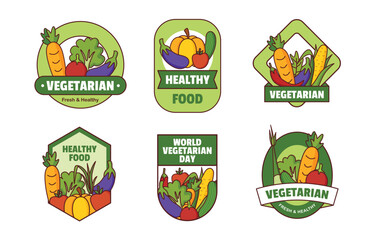 World Vegetarian Badge