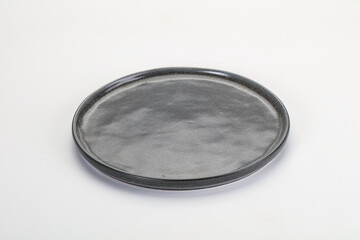 Empty clean color plate dishware