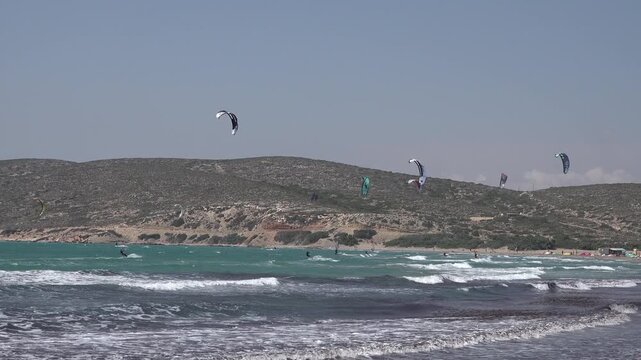 Kitesurfing Winds at Prasonisi Peninsula