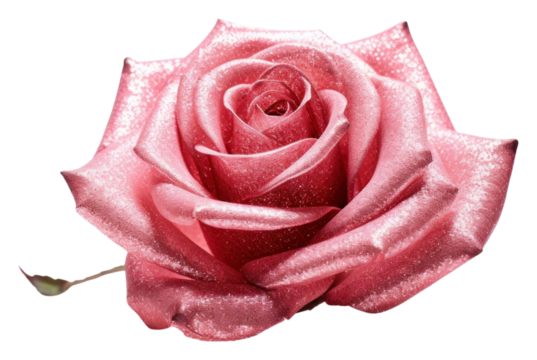 PNG Glitter silhouette rose flower petal plant inflorescence. - Powered by Adobe