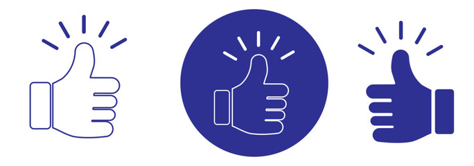 Like icon vector illustration isolated on white eps10