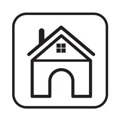 Simple set of home icon home icon without door home icon with door home icon with circle