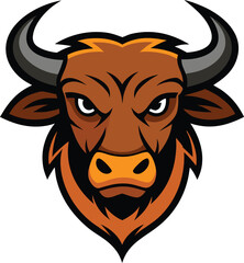 Mascot logo colour vector Animal Daed 