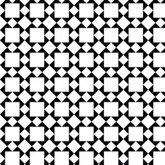 black triangle and squre mix pattern 