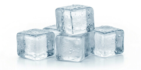 Ice Cubes – Frozen, Water, Cold, Drink, Refreshing, Clear, Cube, Chill, Beverage, Summer, Cool, Fresh, Transparent