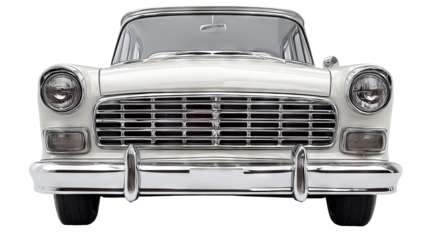 Front view of modern car — high-resolution isolated PNG on transparent background, clean cutout ideal for automotive mockups, e-commerce listings, posters, web graphics, and print design