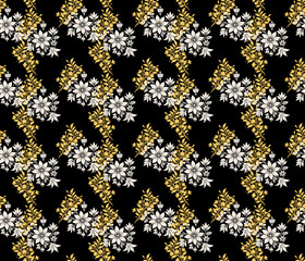 seamless background with stars