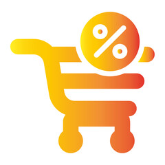 shopping cart discount icon