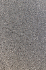 road during the day in sunny weather, road for vehicles with white road markings, close up