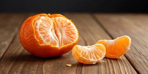 Fresh Tangerine Segments – Fruit, Citrus, Juicy, Sweet, Healthy, Orange, Vitamin, Freshness, Food, Organic, Peel, Delicious, Ripe, Tropical, Dessert, Natural, Snack, Bright