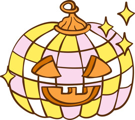 Halloween Happy New Year Party Clipart Bundle, Cute Kawaii Holiday Celebration PNG, Halloween Christmas New Year Digital Art