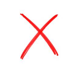 Red cross sign on transparent background, Red cross marker png. Red cross marker isolated on a white background. hand-drawn red cross marker.	