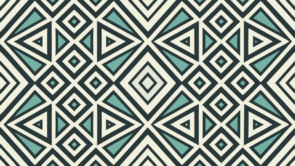 Abstract geometric design with vibrant color palette