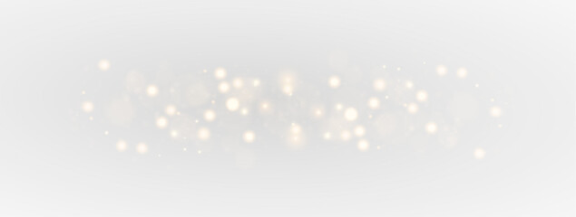 Shiny yellow stardust glowing with magic flare, bright particles and celebration decoration png.